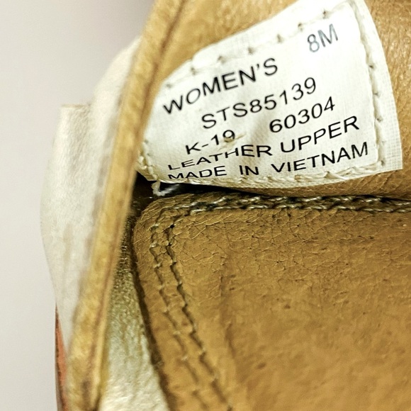 Sperry Platinum Seaport City Leather Sandals Size 8 - Picture 8 of 8